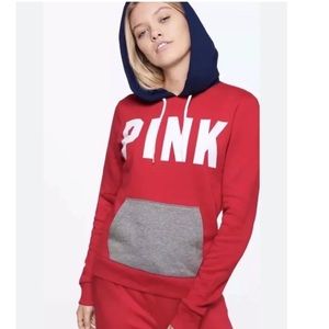 VS Pink hoodie sz M